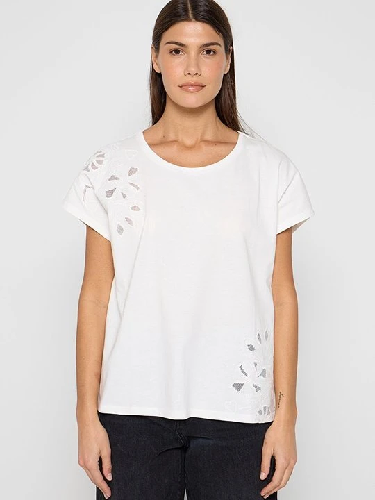 Zdjęcie produktu T-shirt basic Mexx mleczny