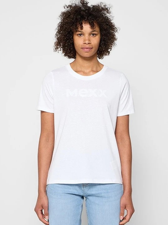 Zdjęcie produktu T-shirt z nadrukiem Mexx biały