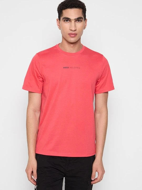 Zdjęcie produktu T-shirt basic Mexx koralowy