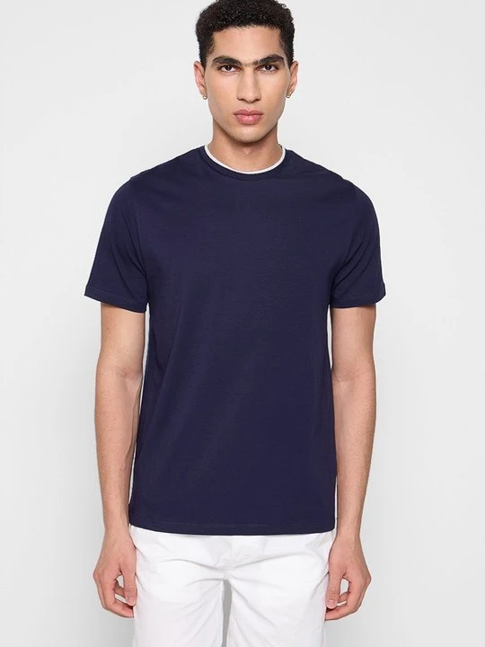 Zdjęcie produktu T-shirt basic Mexx granatowy
