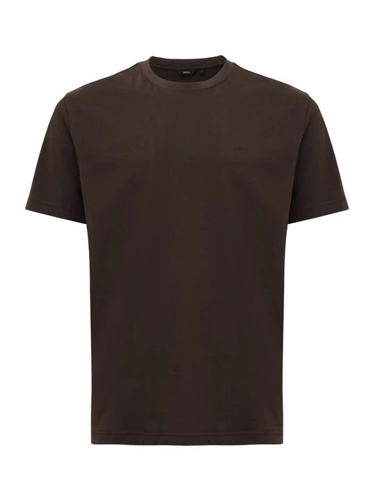 Zdjęcie produktu T-shirt basic Mexx ciemnobrązowy