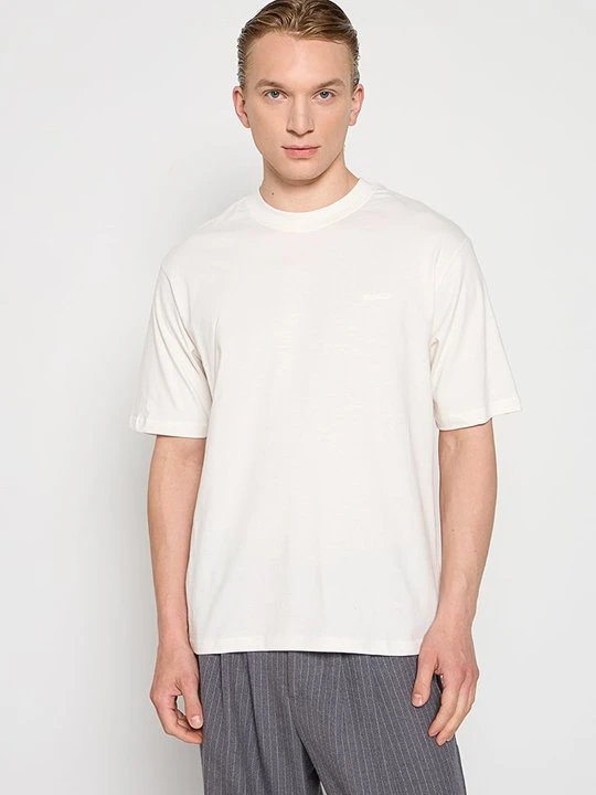 Zdjęcie produktu T-shirt basic Minimum mleczny