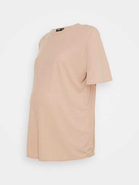 Zdjęcie produktu T-shirt basic Missguided jasny brąz