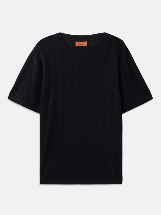 Zdjęcie produktu T-shirt basic Missoni czarny