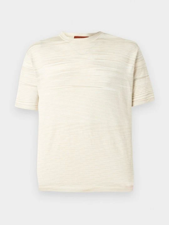 Zdjęcie produktu T-shirt basic Missoni beżowy
