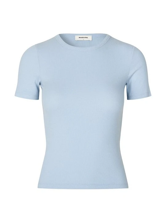 Zdjęcie produktu T-shirt basic Modström jasnoniebieski
