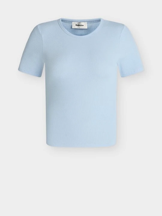 Zdjęcie produktu T-shirt basic Modström jasnoniebieski