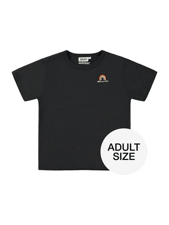 Zdjęcie produktu T-shirt basic Molo czarny