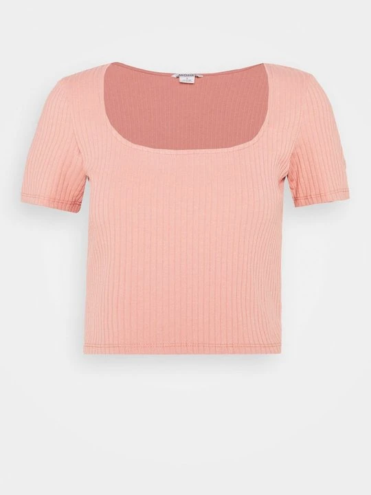 Zdjęcie produktu T-shirt basic Monki pomarańczowy