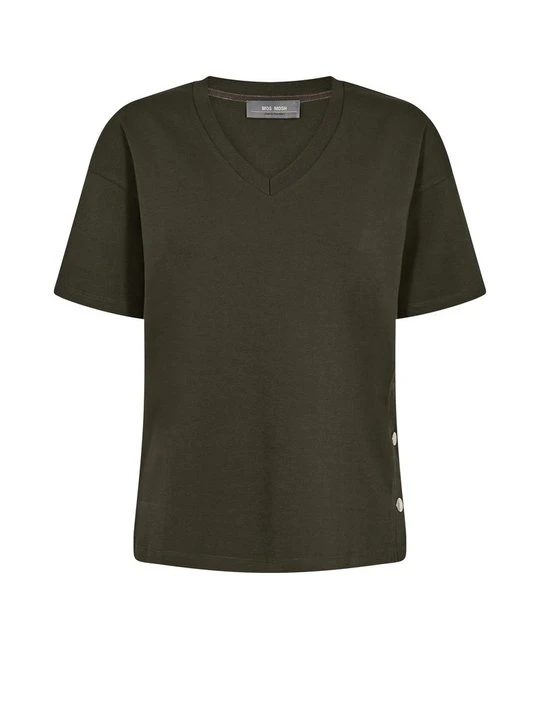 Zdjęcie produktu T-shirt basic MOS MOSH zielony