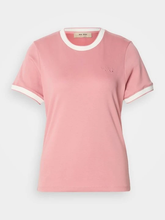 Zdjęcie produktu T-shirt basic MOS MOSH jasnoróżowy