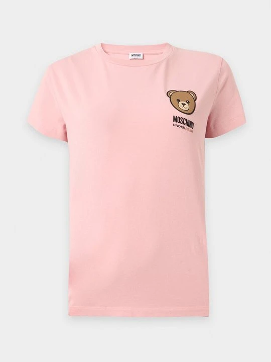 Zdjęcie produktu T-shirt basic MOSCHINO różowy