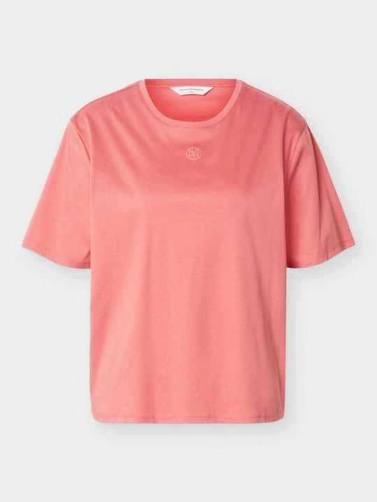 Zdjęcie produktu T-shirt basic MSCH Copenhagen koralowy