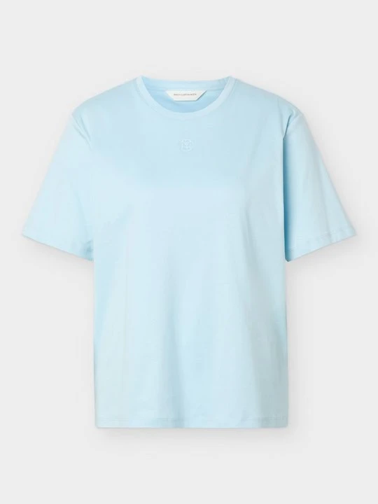 Zdjęcie produktu T-shirt basic MSCH Copenhagen jasnoniebieski