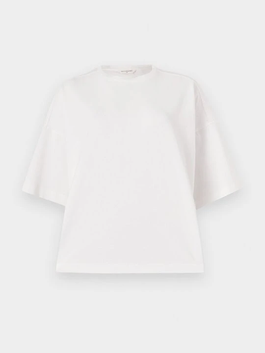 Zdjęcie produktu T-shirt basic MSCH Copenhagen mleczny