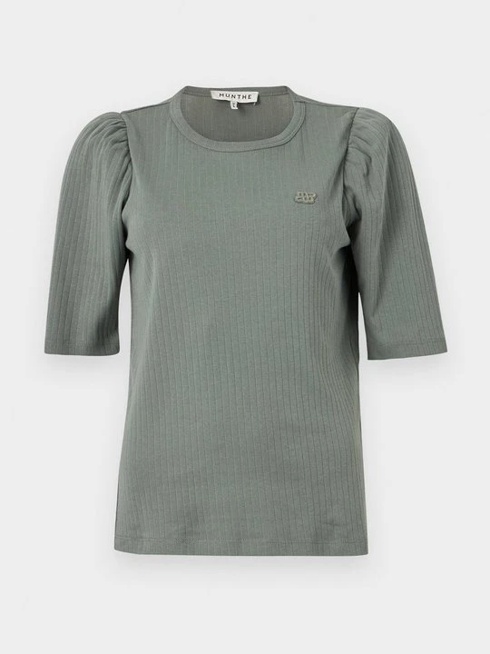Zdjęcie produktu T-shirt basic MUNTHE ciemnozielony