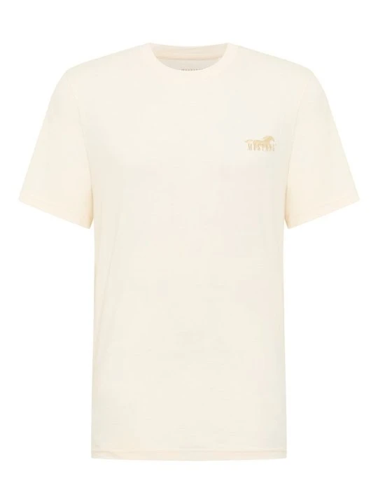 Zdjęcie produktu T-shirt basic Mustang mleczny