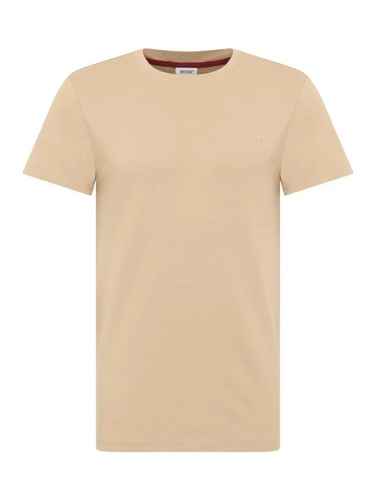 Zdjęcie produktu T-shirt basic Mustang beżowy
