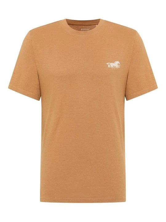 Zdjęcie produktu T-shirt basic Mustang jasny brąz