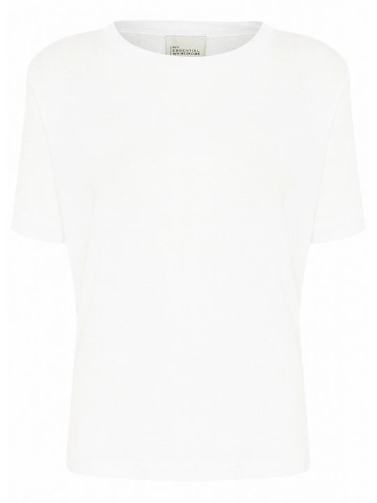 Zdjęcie produktu T-shirt basic My Essential Wardrobe mleczny