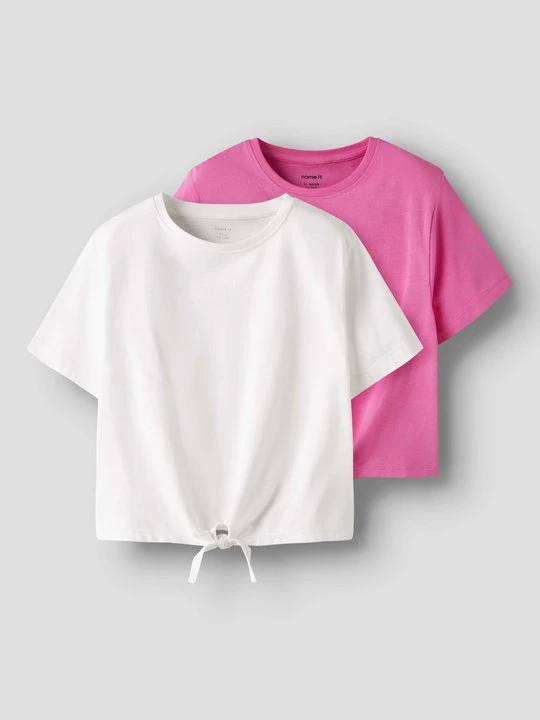 Zdjęcie produktu T-shirt basic NAME IT różowy
