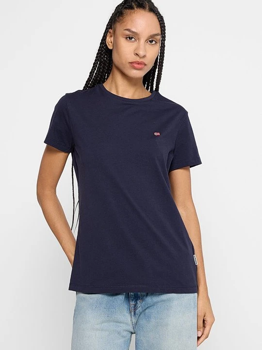 Zdjęcie produktu T-shirt basic Napapijri granatowy