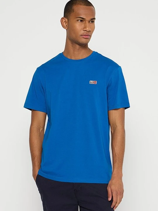 Zdjęcie produktu T-shirt basic Napapijri niebieski