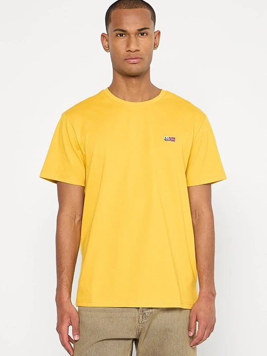 Zdjęcie produktu T-shirt basic Napapijri żółty