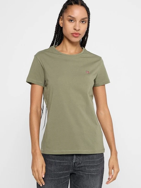 Zdjęcie produktu T-shirt basic Napapijri zielony