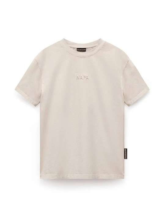 Zdjęcie produktu T-shirt basic Napapijri srebrny