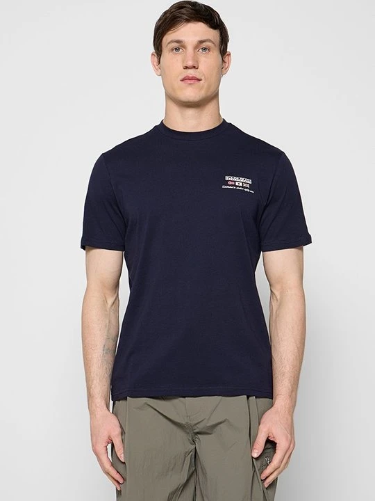 Zdjęcie produktu T-shirt basic Napapijri granatowy