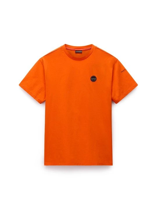 Zdjęcie produktu T-shirt basic Napapijri pomarańczowy