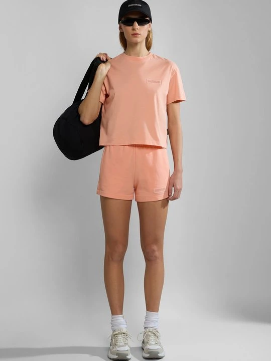 Zdjęcie produktu T-shirt basic Napapijri różowy