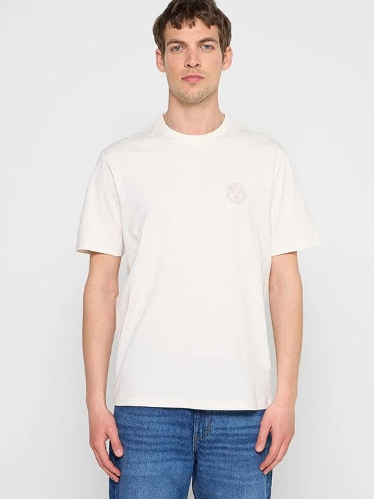 Zdjęcie produktu T-shirt basic Napapijri mleczny