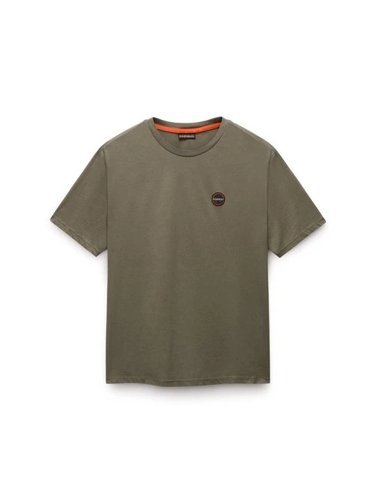 Zdjęcie produktu T-shirt basic Napapijri ciemnozielony