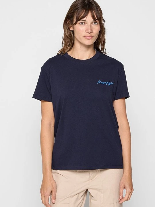 Zdjęcie produktu T-shirt basic Napapijri granatowy
