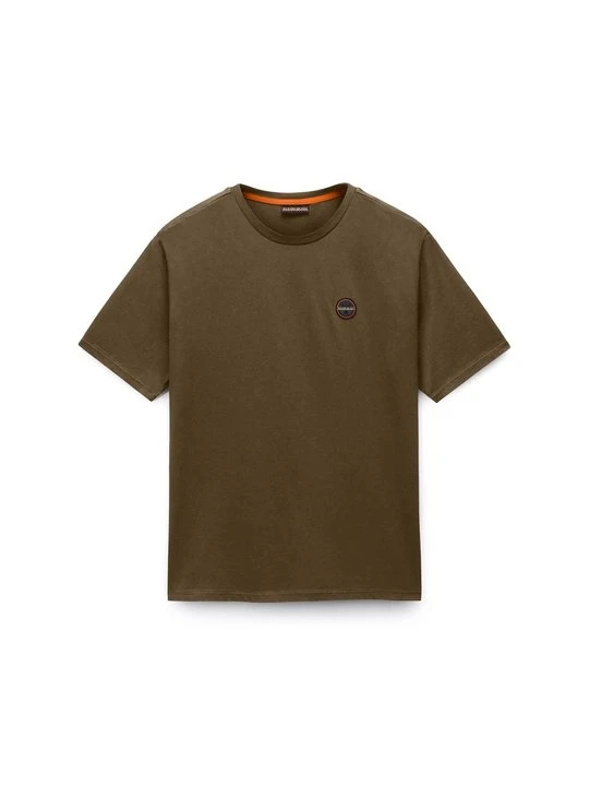 Zdjęcie produktu T-shirt basic Napapijri oliwkowy
