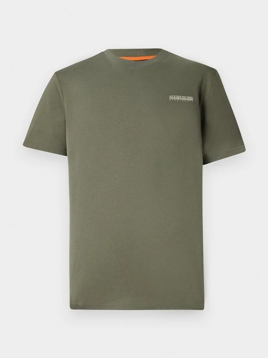 Zdjęcie produktu T-shirt basic Napapijri ciemnozielony