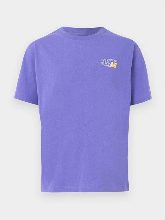 Zdjęcie produktu T-shirt basic New Balance fioletowy