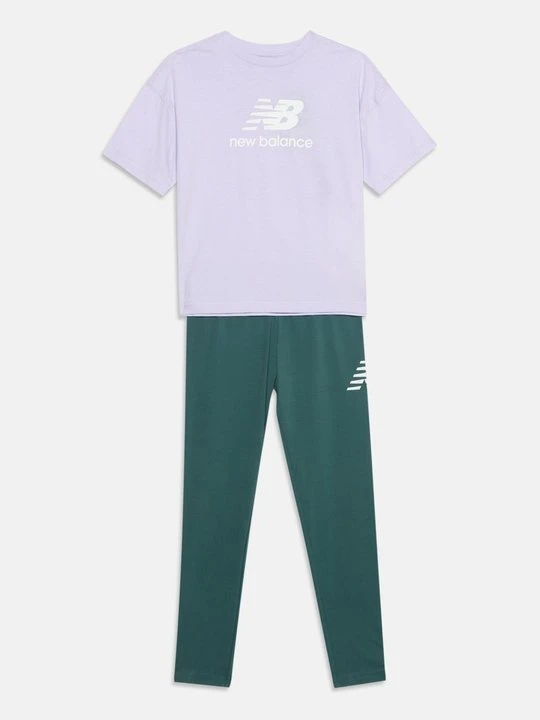 Zdjęcie produktu T-shirt basic New Balance fioletowy