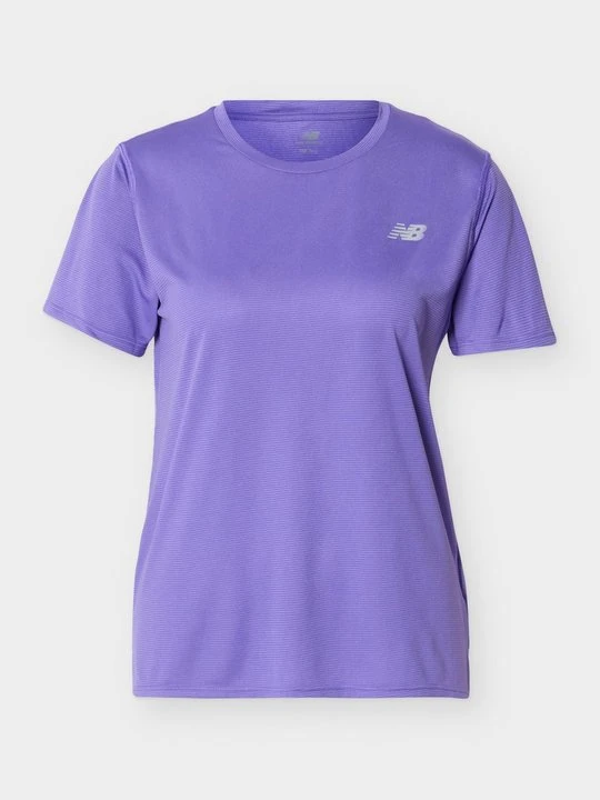 Zdjęcie produktu T-shirt basic New Balance fioletowy