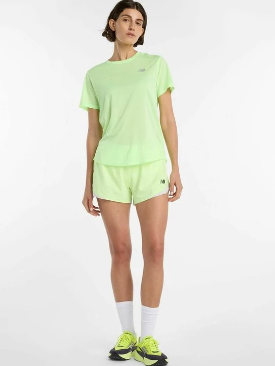 Zdjęcie produktu Koszulka sportowa New Balance zielony neon