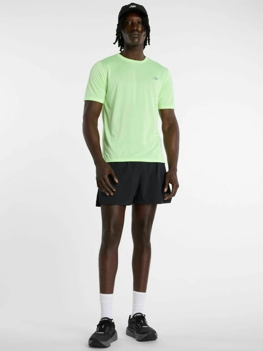 Zdjęcie produktu T-shirt basic New Balance zielony neon