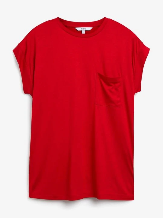 Zdjęcie produktu T-shirt basic Next czerwony