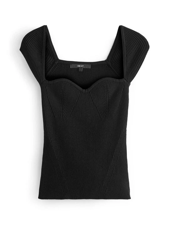 Zdjęcie produktu T-shirt basic Next czarny