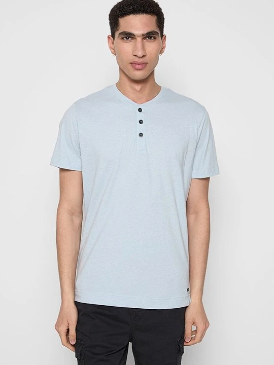 Zdjęcie produktu T-shirt basic No Excess jasnoniebieski