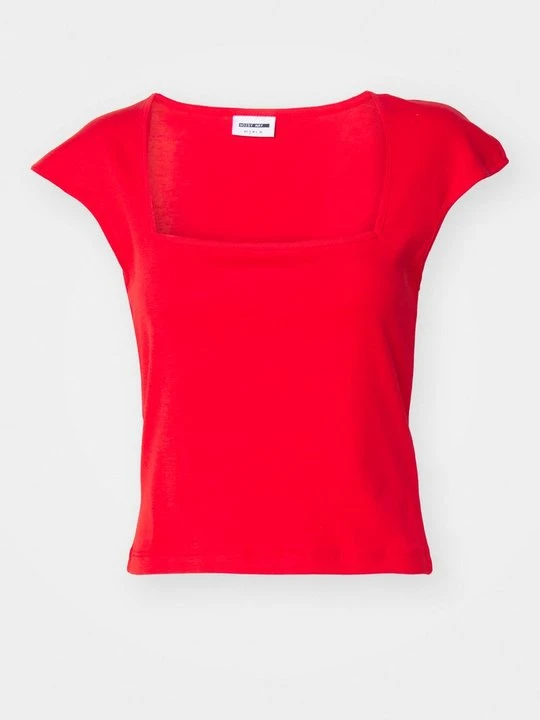 Zdjęcie produktu T-shirt basic Noisy May czerwony