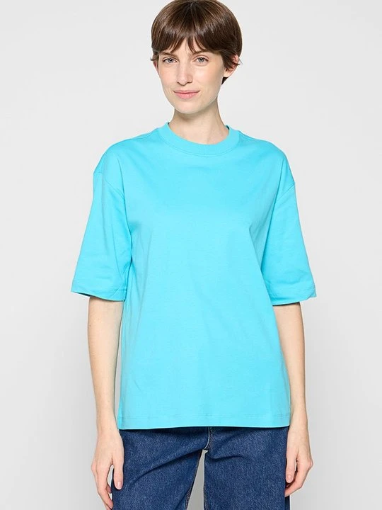 Zdjęcie produktu T-shirt basic Nümph niebieski