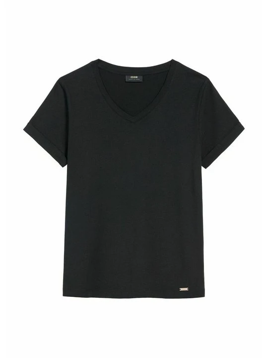 Zdjęcie produktu T-shirt basic Ochnik czarny
