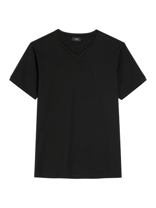 Zdjęcie produktu T-shirt basic Ochnik czarny